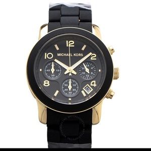 Michael Kors Gold and Rubber watch - New/Unused
